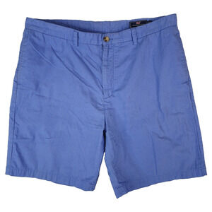 Vineyard Vines Club Short Mens 40 Blue Cotton Chino 9" Inseam Preppy Golf